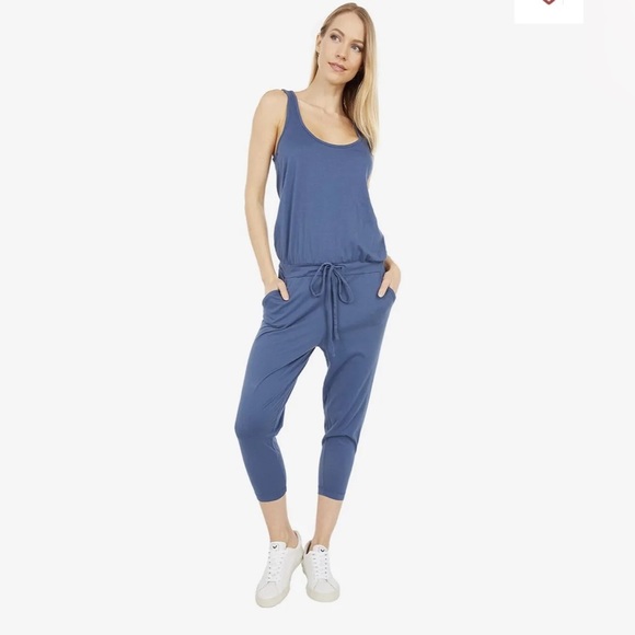 Bobi Los Angeles Blue Jumpsuit size XS - Picture 1 of 6